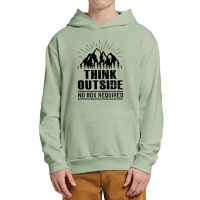 Think Outside No Box Urban Pullover Hoodie | Artistshot