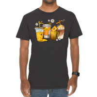 Coffee Cups Bumble Bee Vintage T-shirt | Artistshot