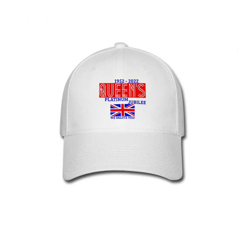 We Salute You Elizabeth Ii Baseball Cap by Admiral Art | Artistshot