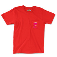 I Wear Pink For My Nana (breast Cancer Awareness) Pocket T-shirt | Artistshot