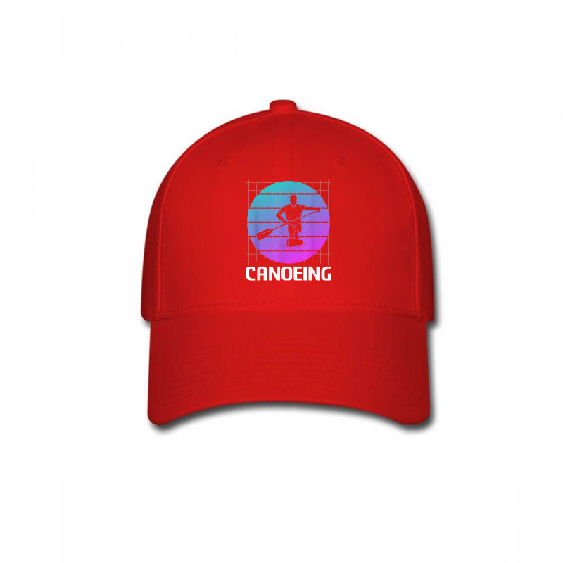 Retro Vintage Classic Canoeing Canoe Canoeist T Shirt Baseball Cap | Artistshot