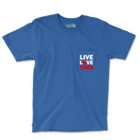 Live Love Teach Pocket T-shirt | Artistshot