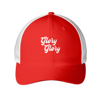 Vintage Glory Glory Game Day Fight Song T Shirt Mesh Cap | Artistshot