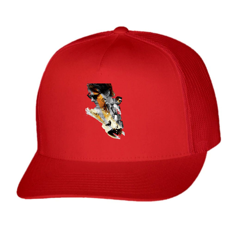 Mask Ti Lung My Favorite People.png Trucker Cap by EvanArtists | Artistshot