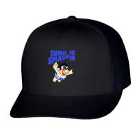 Retro Cartoon Street Music Retro Trucker Cap | Artistshot