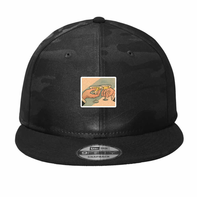 Dark And Stormy Night 64463153 Camo Snapback | Artistshot