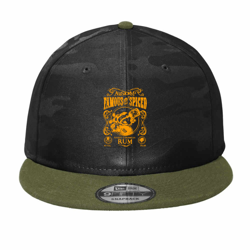 Alestorm Famous Ol' Spiced Camo Snapback by Larise_Store | Artistshot