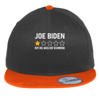 Funny Joe Biden 1 Star Review Very Bad Would Not Recommend T Shirt Flat Bill Snapback Cap | Artistshot