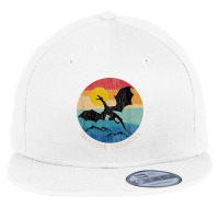 Imagine Magical And Mythical Fantasy Dragons Gifts Idea Flat Bill Snapback Cap | Artistshot