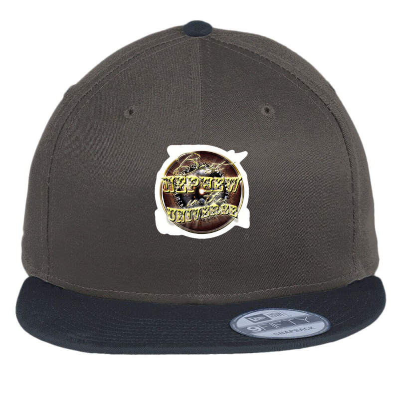 Stereoscopic View Of The Solar System With The Milky Way Galaxy Backgr Flat Bill Snapback Cap by hasbyart | Artistshot