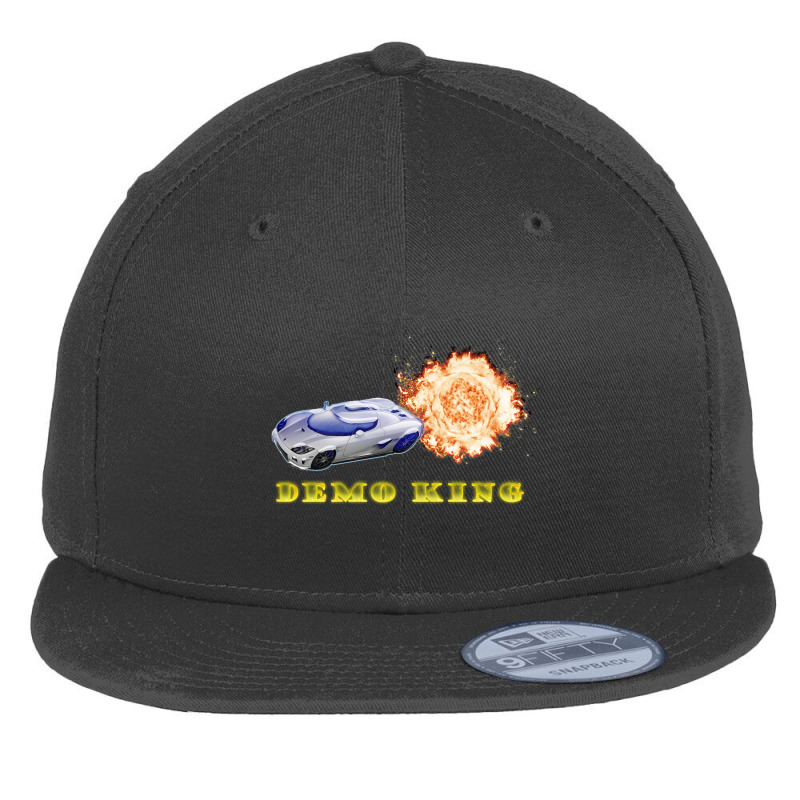 Cartoon Character Demo King Gifts Men Flat Bill Snapback Cap by Tabithas-Artists | Artistshot