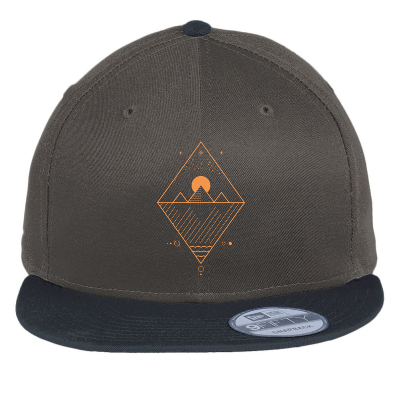 Sun God Pharaoh Crook Flat Bill Snapback Cap by bardol fbay | Artistshot