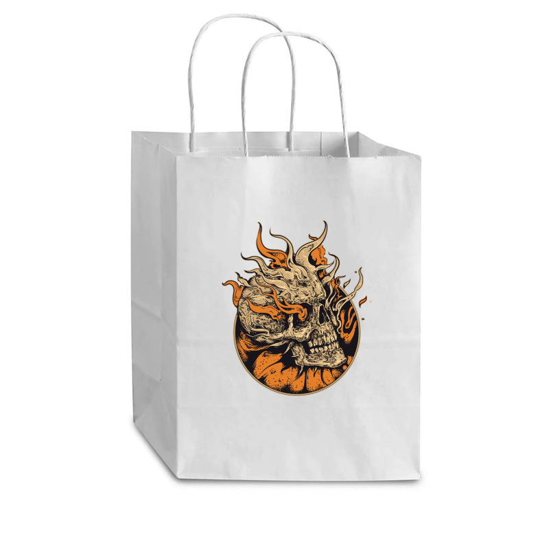 Skull Cub Paper Bag - 8 X 4 1/2 X 10 1/4 | Artistshot