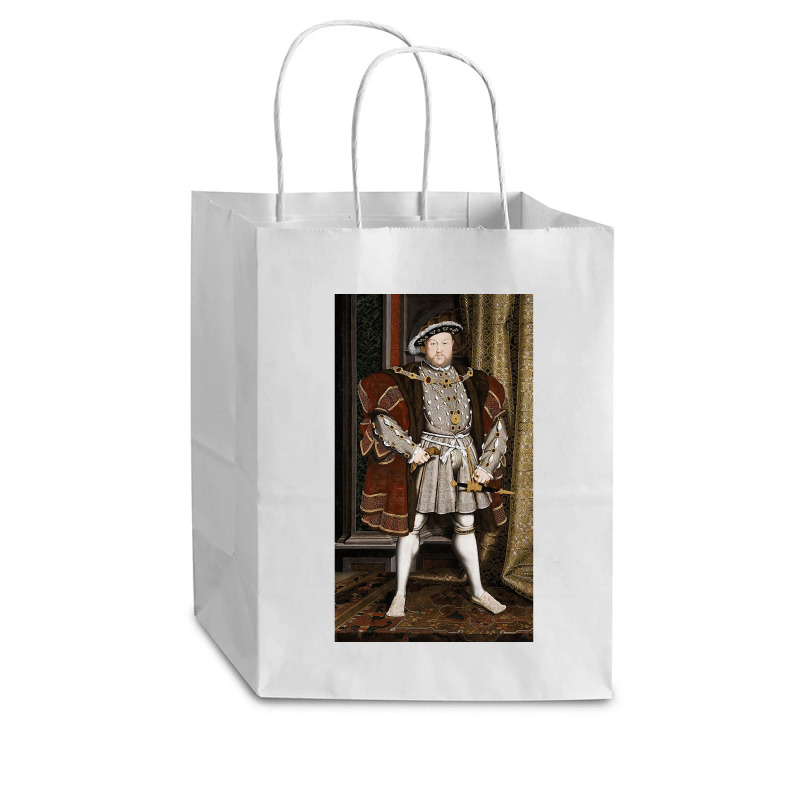 Henryy Viii King Of England Cub Paper Bag - 8 X 4 1/2 X 10 1/4 | Artistshot