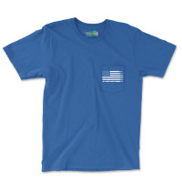 Vintage Usa Flag Pocket T-shirt | Artistshot