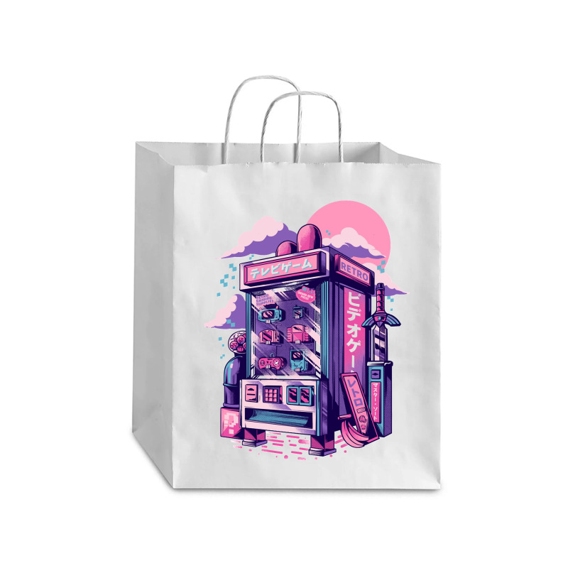 Retro Gaming Machine Classic Debie Paper Bag - 10 X 5 X 13 | Artistshot