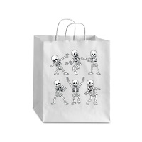 Dancing Skeletons Dance Challenge Boys Girl Kids Halloween Debie Paper Bag - 10 X 5 X 13 | Artistshot