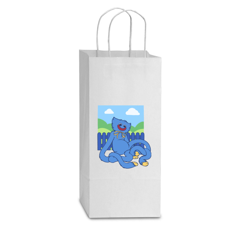 Poppy Playtime   (4) Double wine Paper Bag - 6 1/2 x 3 1/2 x 12 3/8 by cm-arts | Artistshot