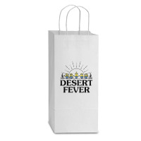 Desert Fever Double Wine Paper Bag - 6 1/2 X 3 1/2 X 12 3/8 | Artistshot