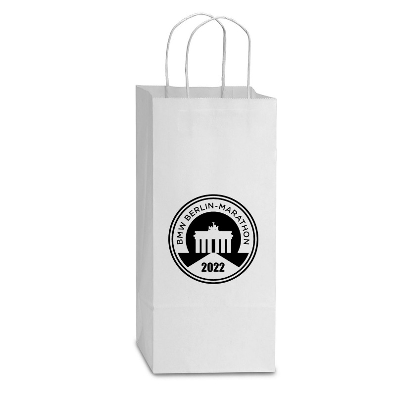 Marathon Running  Win Merch Double Wine Paper Bag - 6 1/2 X 3 1/2 X 12 3/8 | Artistshot