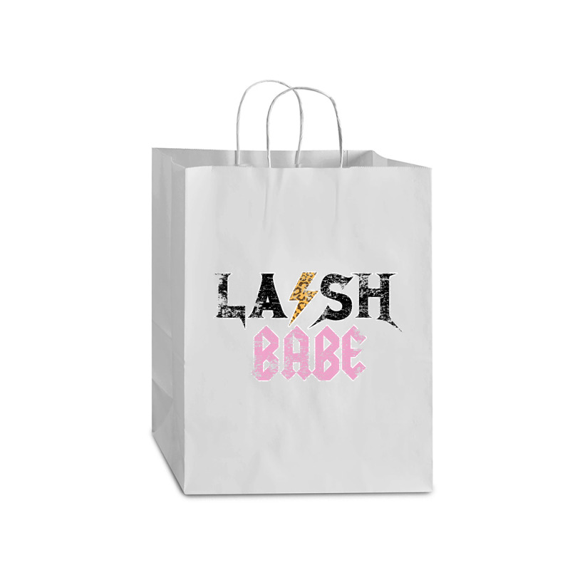 Vintage Leopard Skin Lash Babe Lash Artist Eyelash Lash Tech Mart Paper Bag -13 x 7 x 17 by cm-arts | Artistshot