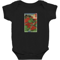 Eight Sights In The Environs Of Edo By Utagawa Hiroshige 106763858 Baby Bodysuit | Artistshot