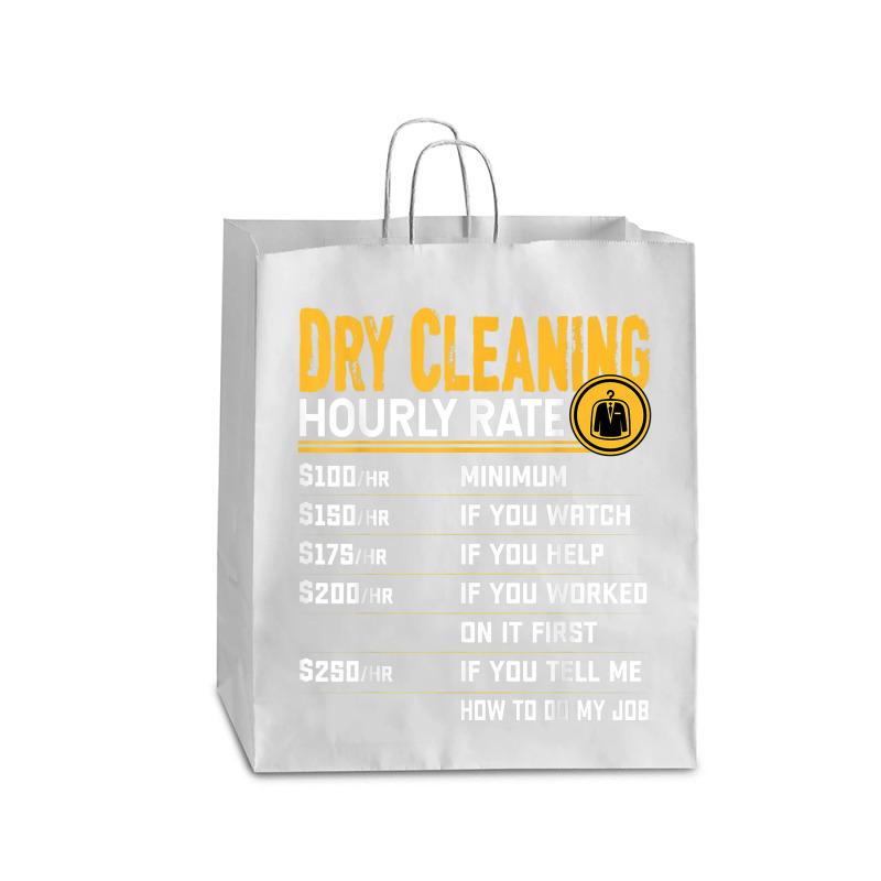 Dry Cleaning Hourly Rate Funny Dry Cleaning Cleaner Queen Paper Bag