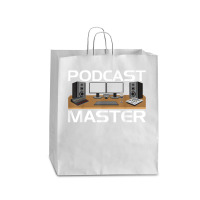 Podcast Show Equipment Usb Mixer App T Shirt For Podcasters Queen Paper Bag - 16 X 6 X 19 1/4 | Artistshot