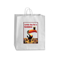 Lovely Day For A Guinness Letter Queen Paper Bag - 16 X 6 X 19 1/4 | Artistshot