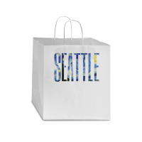 Seattle Van Gogh Starry Night Art Vincent Van Gogh Painting Star Paper Bag - 13 X 7 X 13 | Artistshot