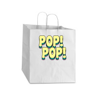 Pop Pop Community 1 Take Out Paper Bag - 14 X 10 X 15 1/2 | Artistshot