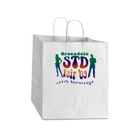 Greendale Std Fair 09 Take Out Paper Bag - 14 X 10 X 15 1/2 | Artistshot