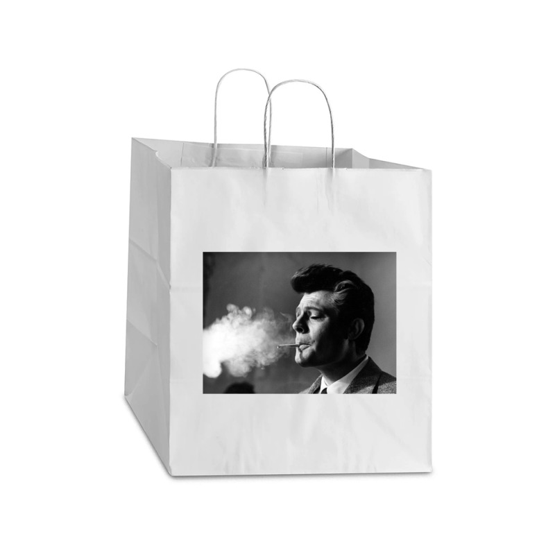 Marcello Mastroianni Gift Take Out Paper Bag - 14 X 10 X 15 1/2 | Artistshot