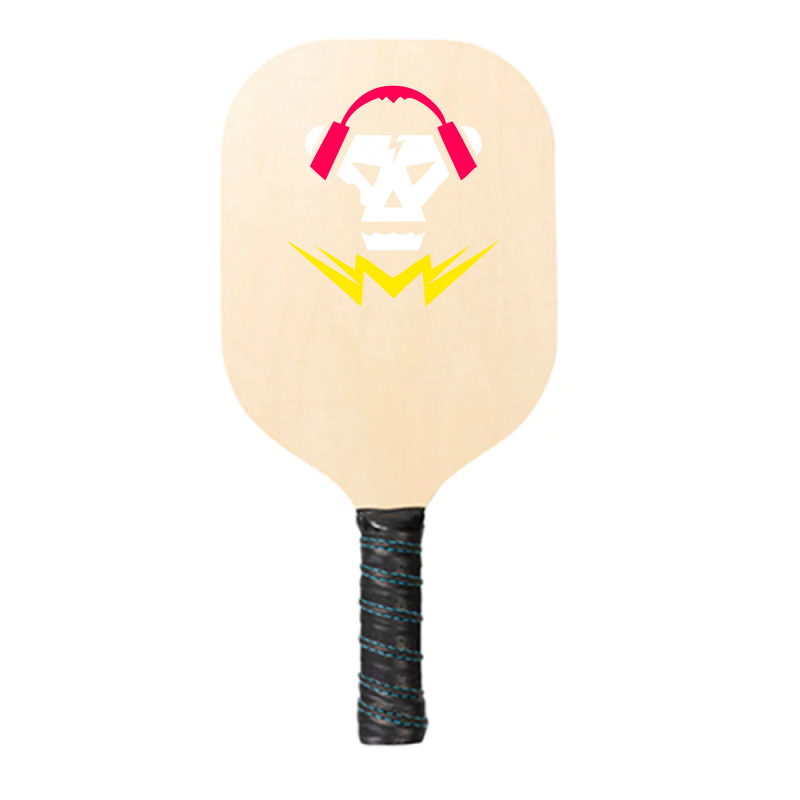 Bubstep Music Skull Pickleball Paddle | Artistshot