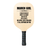 Super March Girl Pickleball Paddle | Artistshot