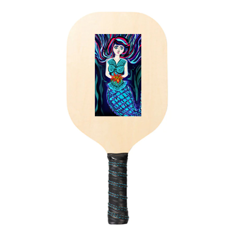 Mermaid Eyes Pickleball Paddle | Artistshot