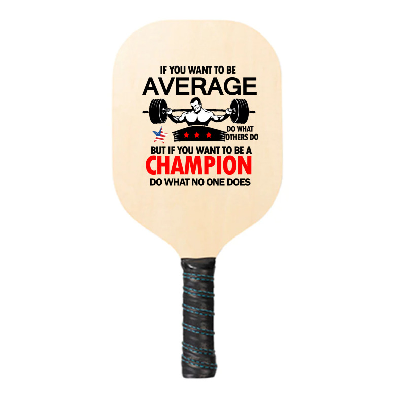 Weightlifter Champion Shirt Pickleball Paddle | Artistshot