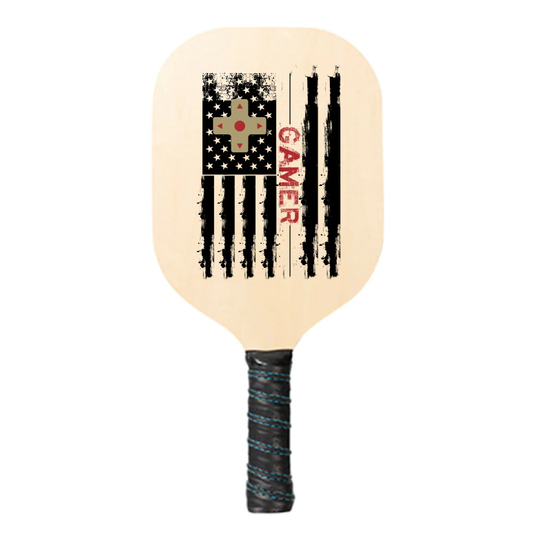 Gamer American Flag For Light Pickleball Paddle | Artistshot