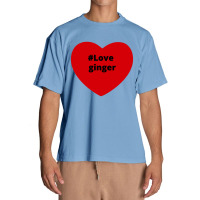 Love Ginger, Hashtag Heart, Ginger 2 Urban Heavy T-shirt | Artistshot