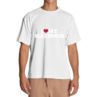 I Love My Malinois , Malinois Urban Heavy T-shirt | Artistshot