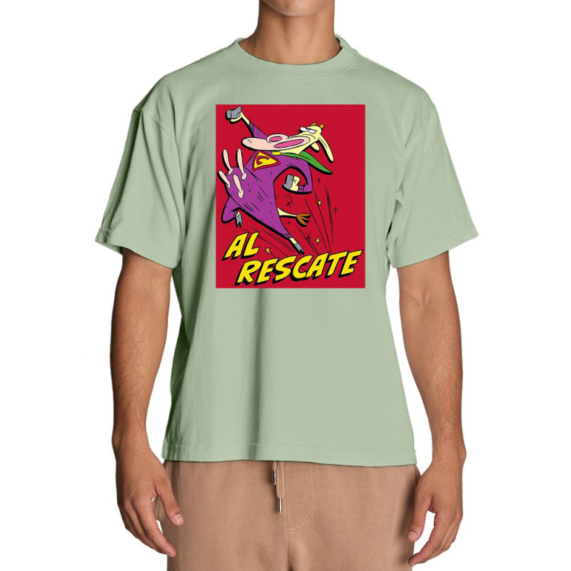 Cow And Chicken, Al Rescate, Urban Heavy T-shirt | Artistshot