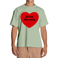 Love This Song, Hashtag Heart, This Song Urban Heavy T-shirt | Artistshot