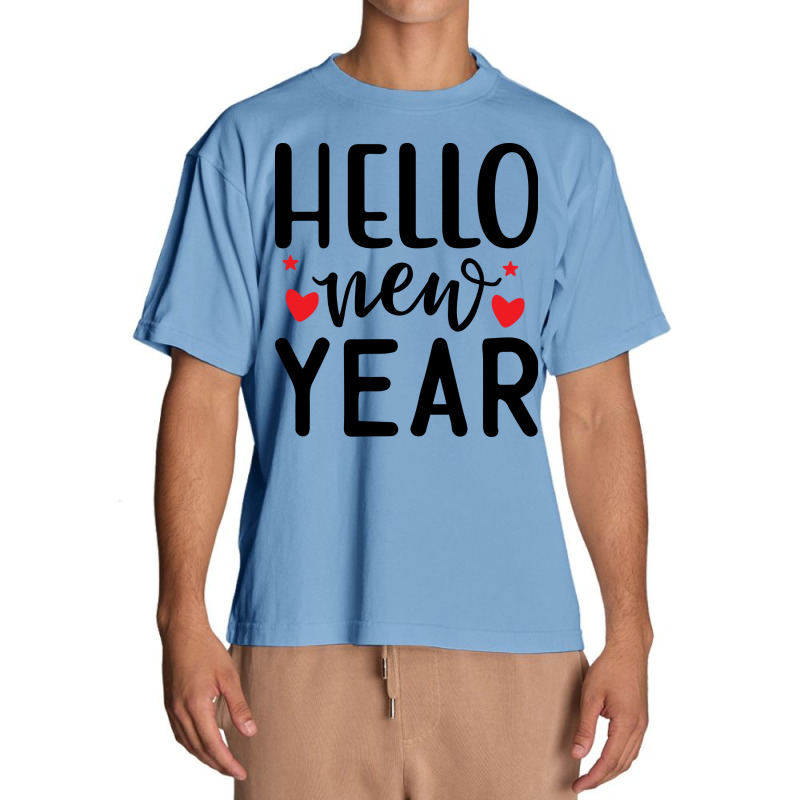 Hello New Year Urban Heavy T-shirt | Artistshot