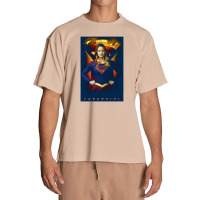 Supergirl, Standing Symbol, Urban Heavy T-shirt | Artistshot