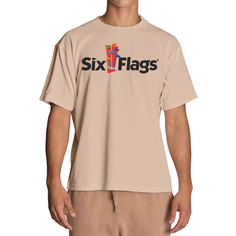 Six Flags Urban Heavy T-shirt by lekaliaja | Artistshot