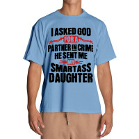 Smartass Daughter Urban Heavy T-shirt | Artistshot