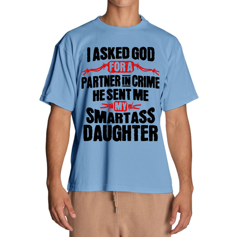 Smartass Daughter Urban Heavy T-shirt | Artistshot