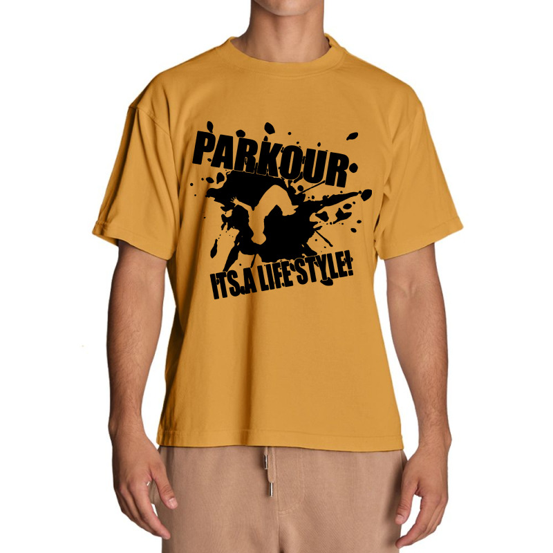 Parkour Urban Heavy T-shirt by Adrian Spencer | Artistshot