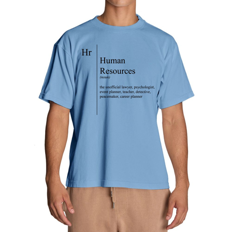 Funny Human Resources Description Human Resources Urban Heavy T-shirt by saterseim | Artistshot