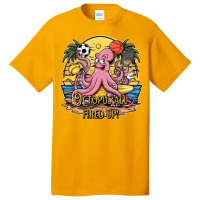 Octopus All Fired Up! Basic T-shirt | Artistshot